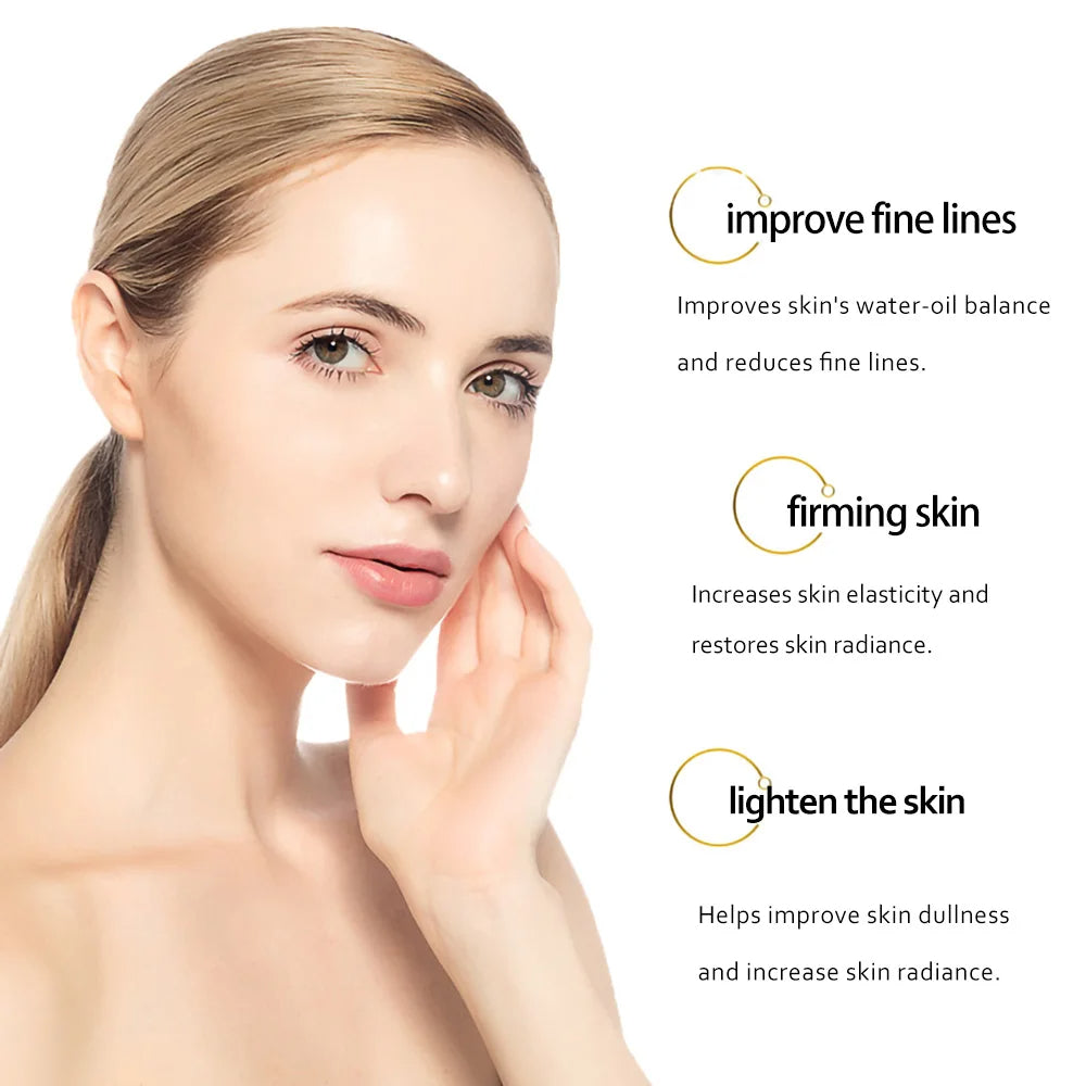 Sérum à l'acide hyaluronique doré 24K pour le visage