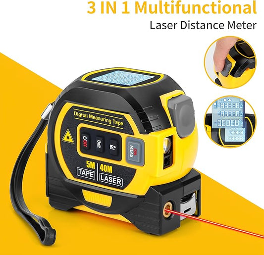 Télémètre Laser Professionnel 3-en-1