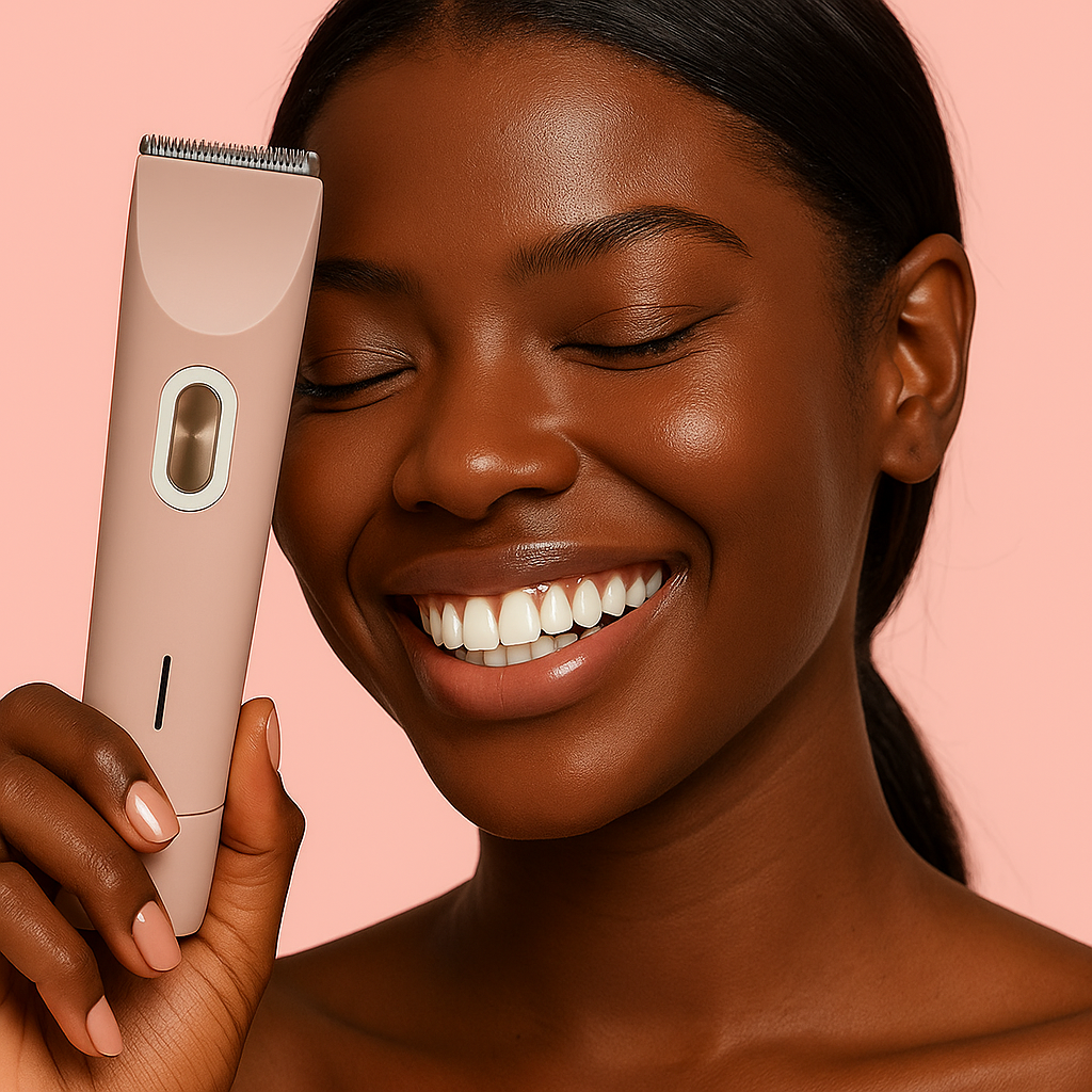 Rasoir Électrique Femme 2-en-1 – Waterproof & Rechargeable | Doux & Sans Douleur