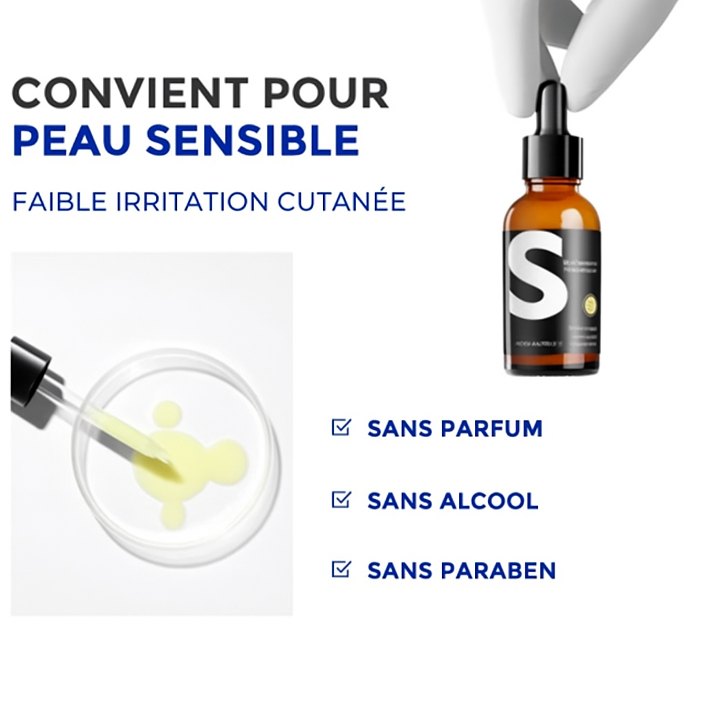 Sérum Anti-Âge au Rétinol & Peptides – Éclat & Fermeté