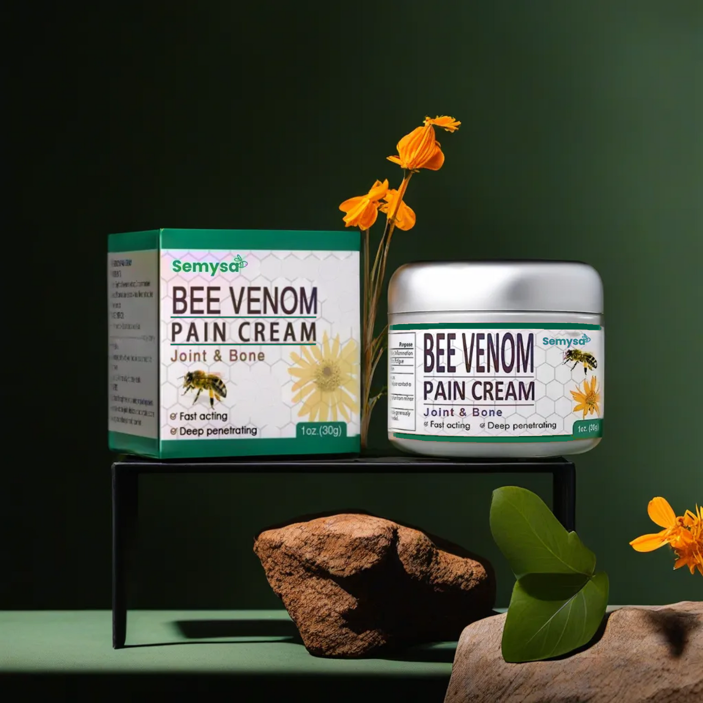 Crème Anti-Douleur au Venin d’Abeille
