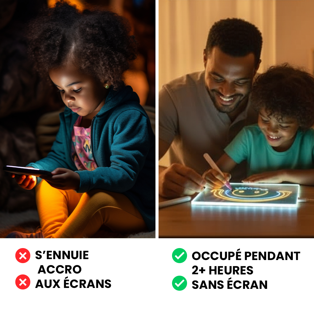 LUMILITE | Tableau Lumineux Magique Pour Enfants
