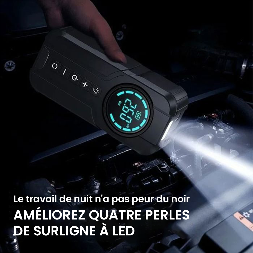 Démarreur de Voiture 4-en-1