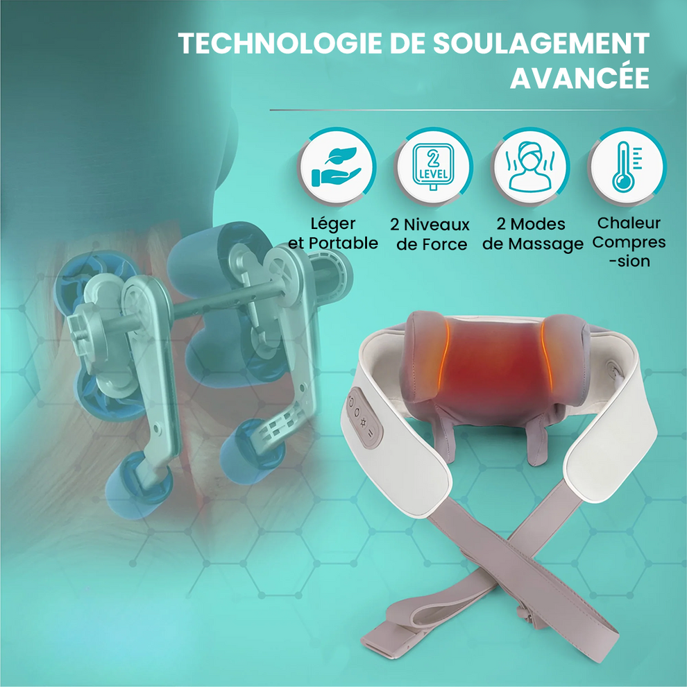 ThermaTouch™ - Le Masseur Chauffant Portatif