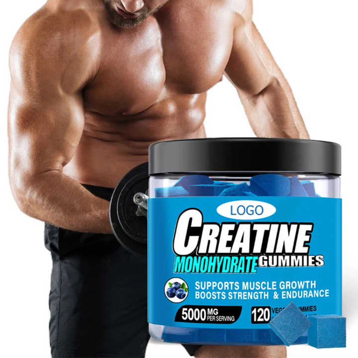 Gommes de Creatine Monohydrate pour Renforcement Musculaire