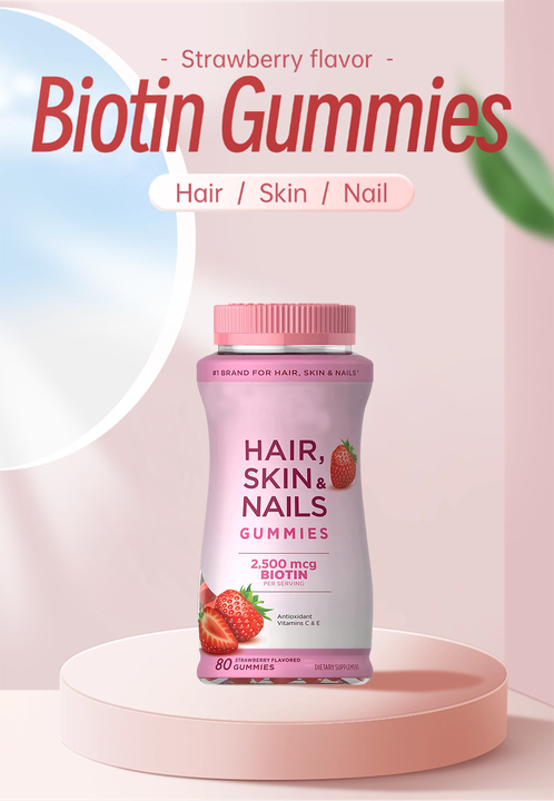 Gommes Beauté au Biotin