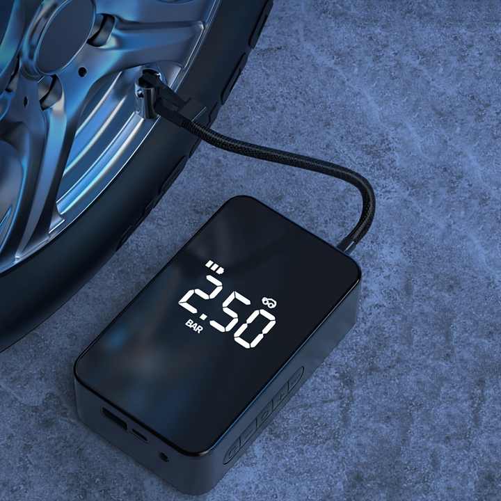 Compresseur d'Air Portable Sans Fil pour Pneus de Voiture