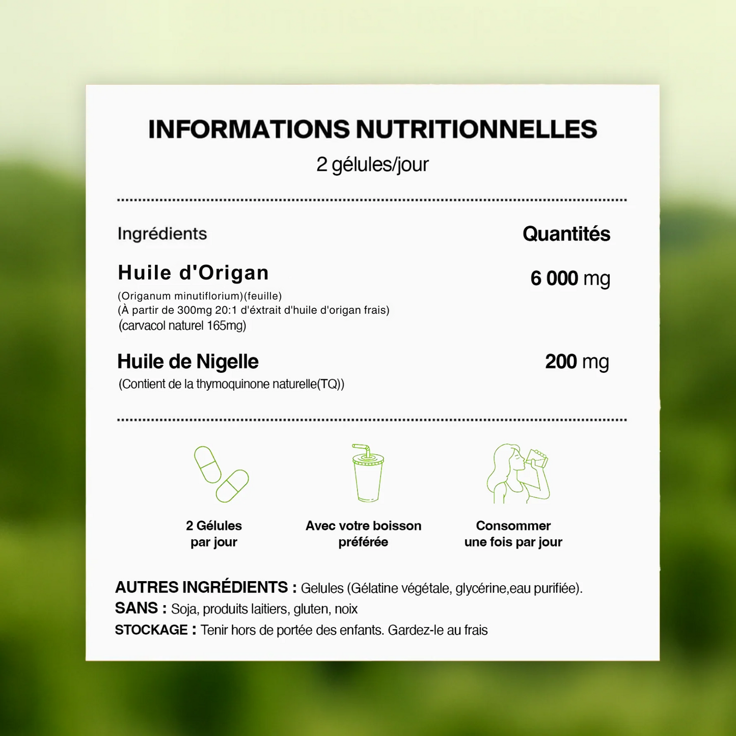 Oregamix – Complexe naturel pour l’équilibre et la vitalité