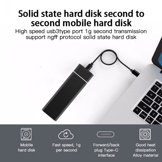 Disque Dur Externe SSD 512Go Haute Vitesse