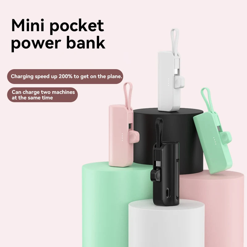 Mini Banque de Puissance 5000 mAh