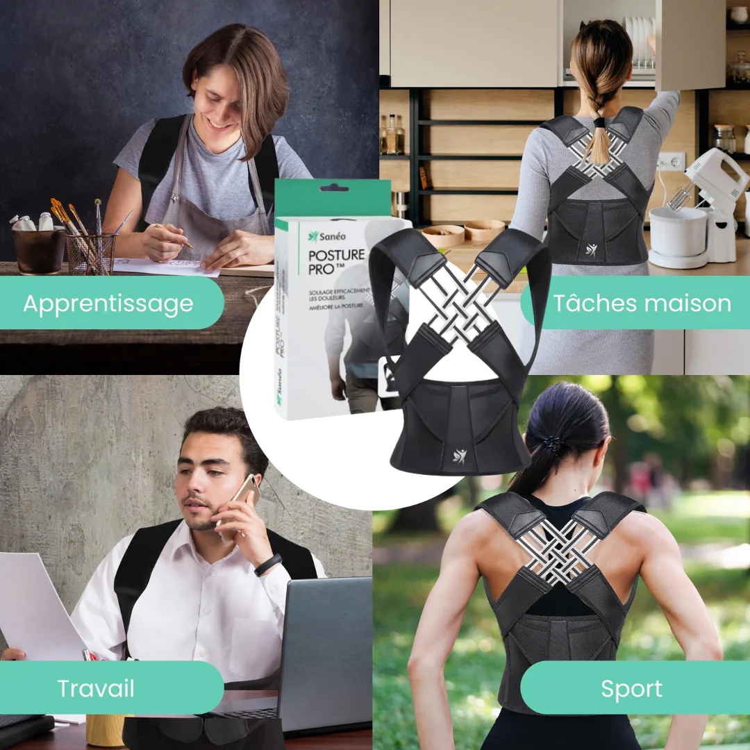 Posture Pro - Corrige la Posture et Soulage les Douleur Dorsale