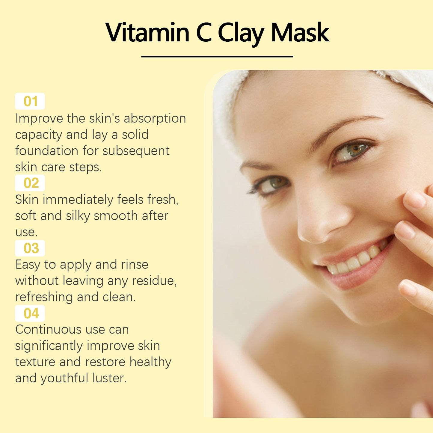 Masque à la Vitamine C