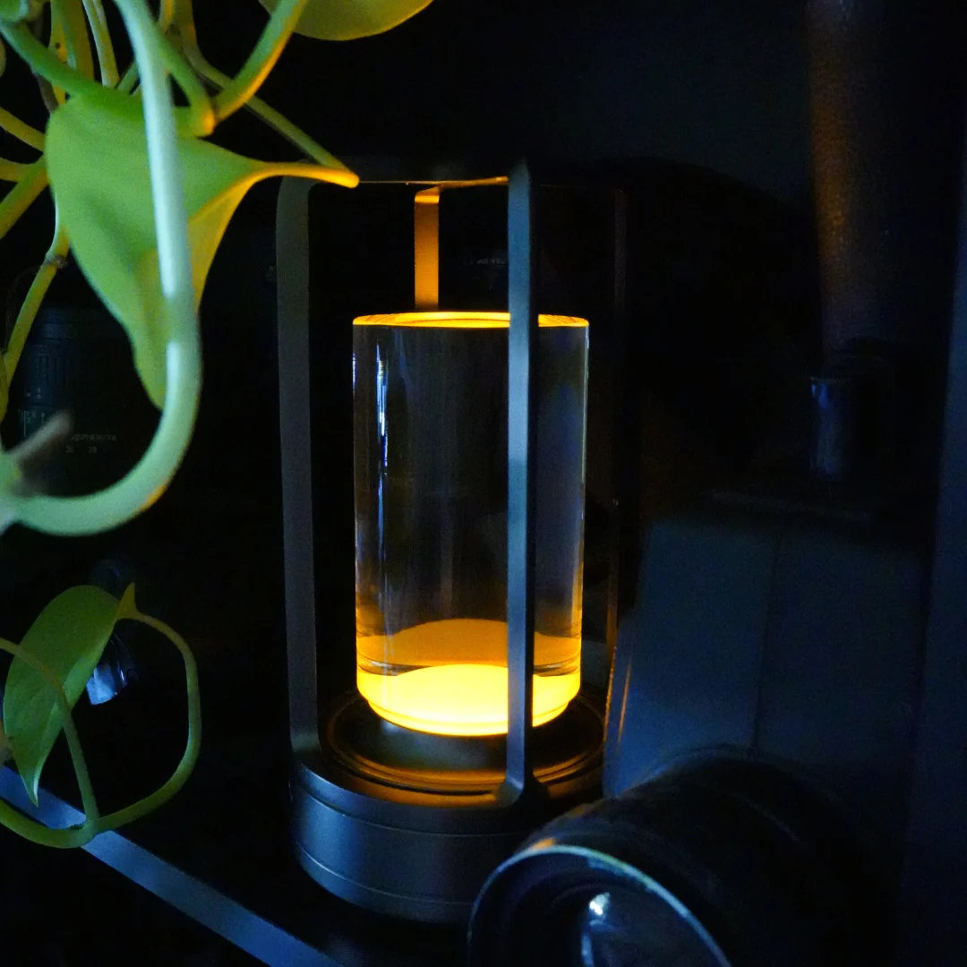 LumaCristal - Lanterne Cristal Élégance