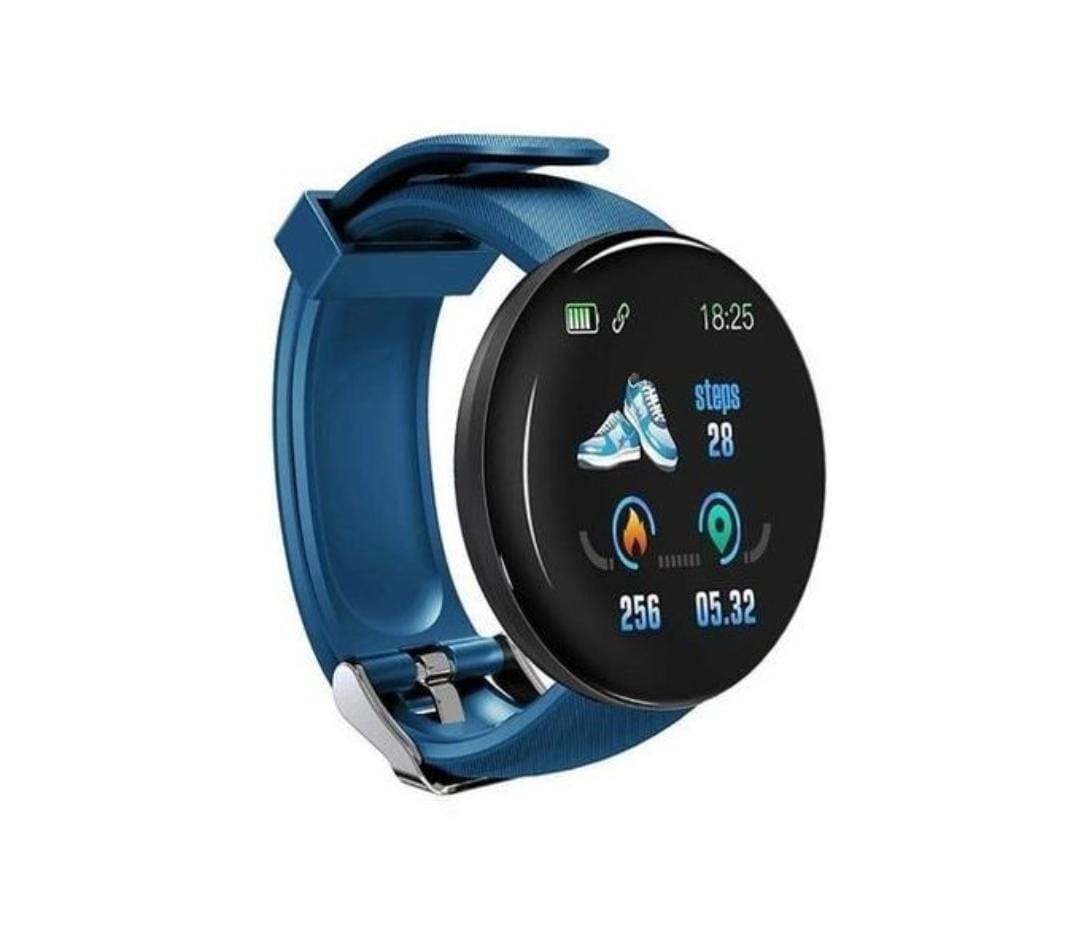Bracelet Intelligent D18 – Nouvelle Version avec Écran Couleur et Fonctionnalités Avancées
