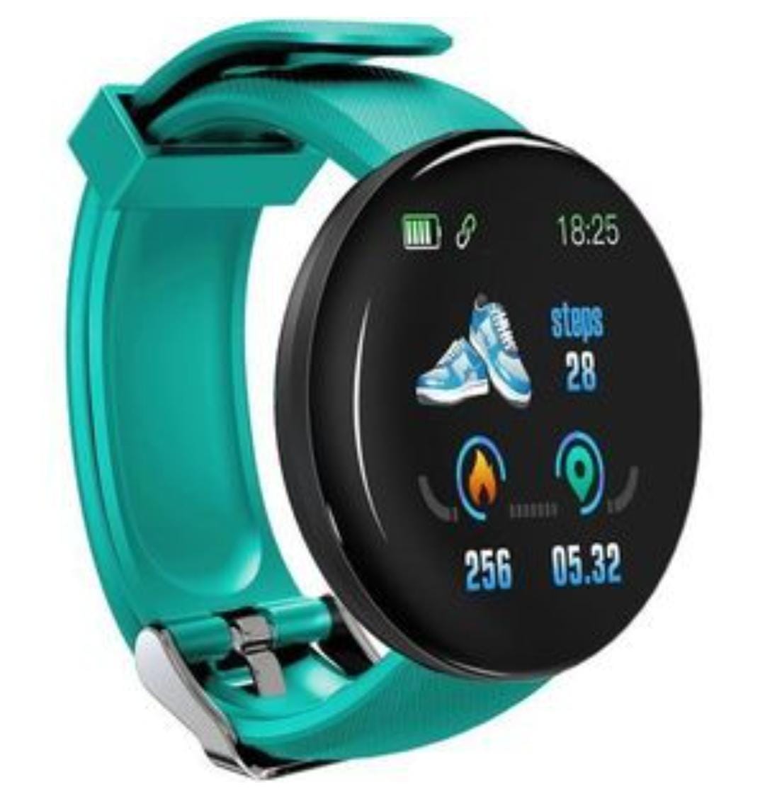 Bracelet Intelligent D18 – Nouvelle Version avec Écran Couleur et Fonctionnalités Avancées