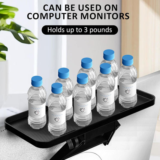 Organisateur de Bureau pour Ordinateur .Accessoires de Bureau .Organisateur pour Écran d'Ordinateur .Support de Moniteur pour Apple/Samsung/LG et plus. Organisateur pour TV Panasonic/Samsung/TCL et autres produits. (Noir)