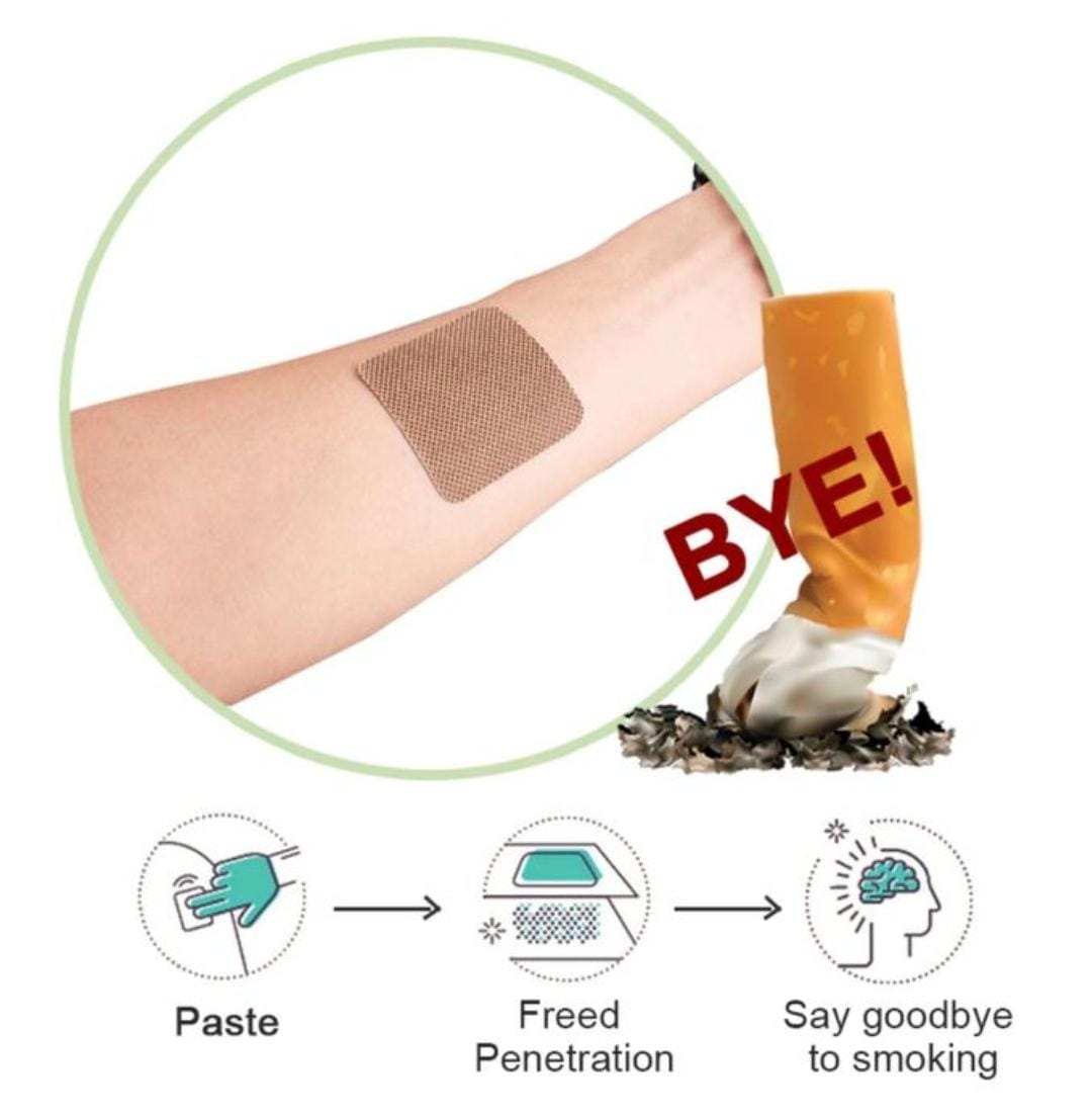 Sumifun Patch Naturelle pour Aider à Arrêter de Fumer
