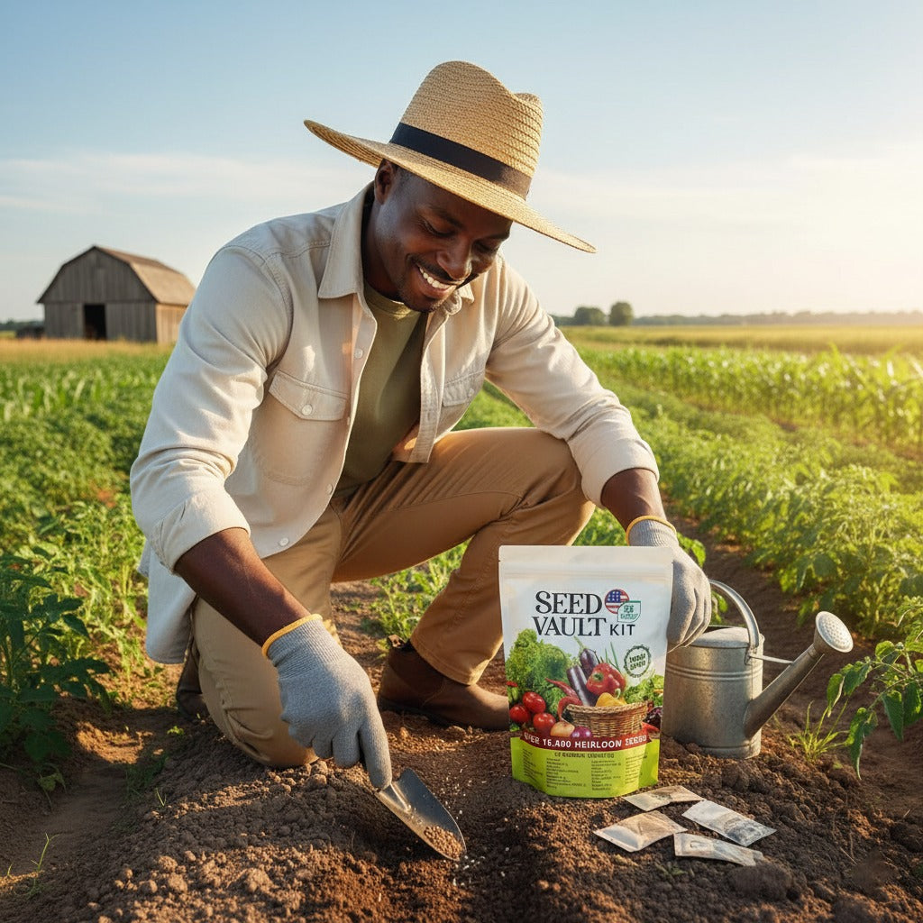 GreenHarvest - Kit Légumes & Herbes 35 Variétés