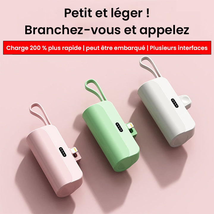 Mini Banque de Puissance 5000 mAh
