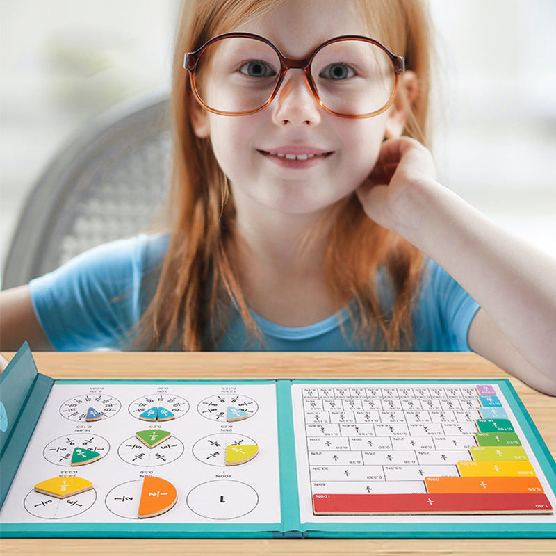 Puzzle Éducatif à Fraction Magnétique