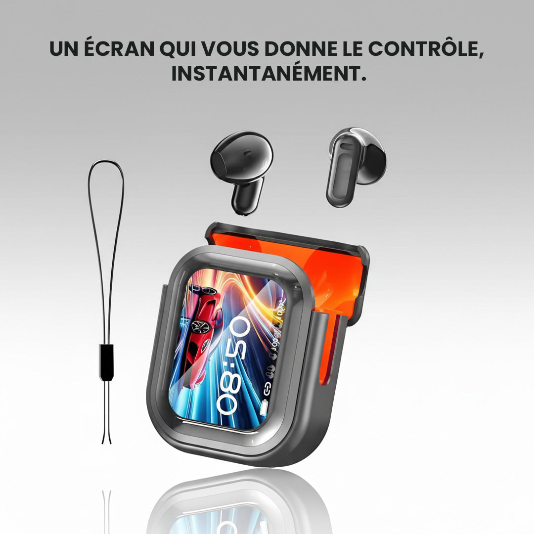 Ne20 Smart Ecouteurs Bluetooth avec écran LED
