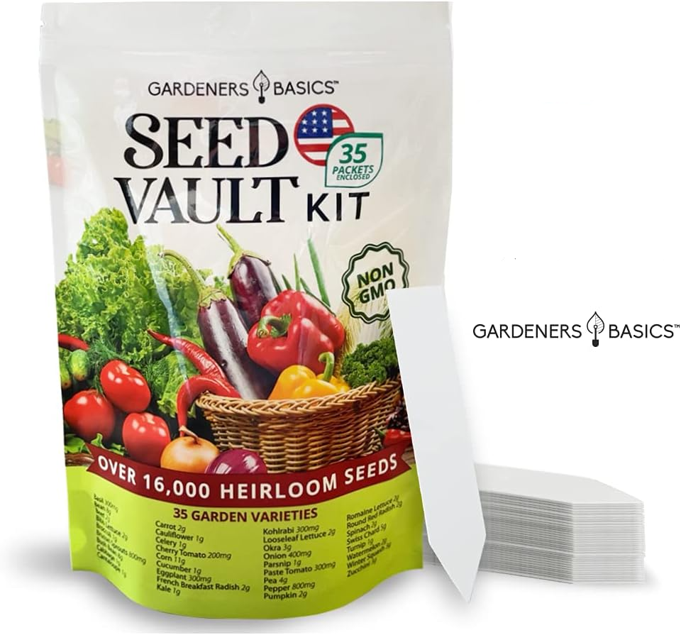 GreenHarvest - Kit Légumes & Herbes 35 Variétés