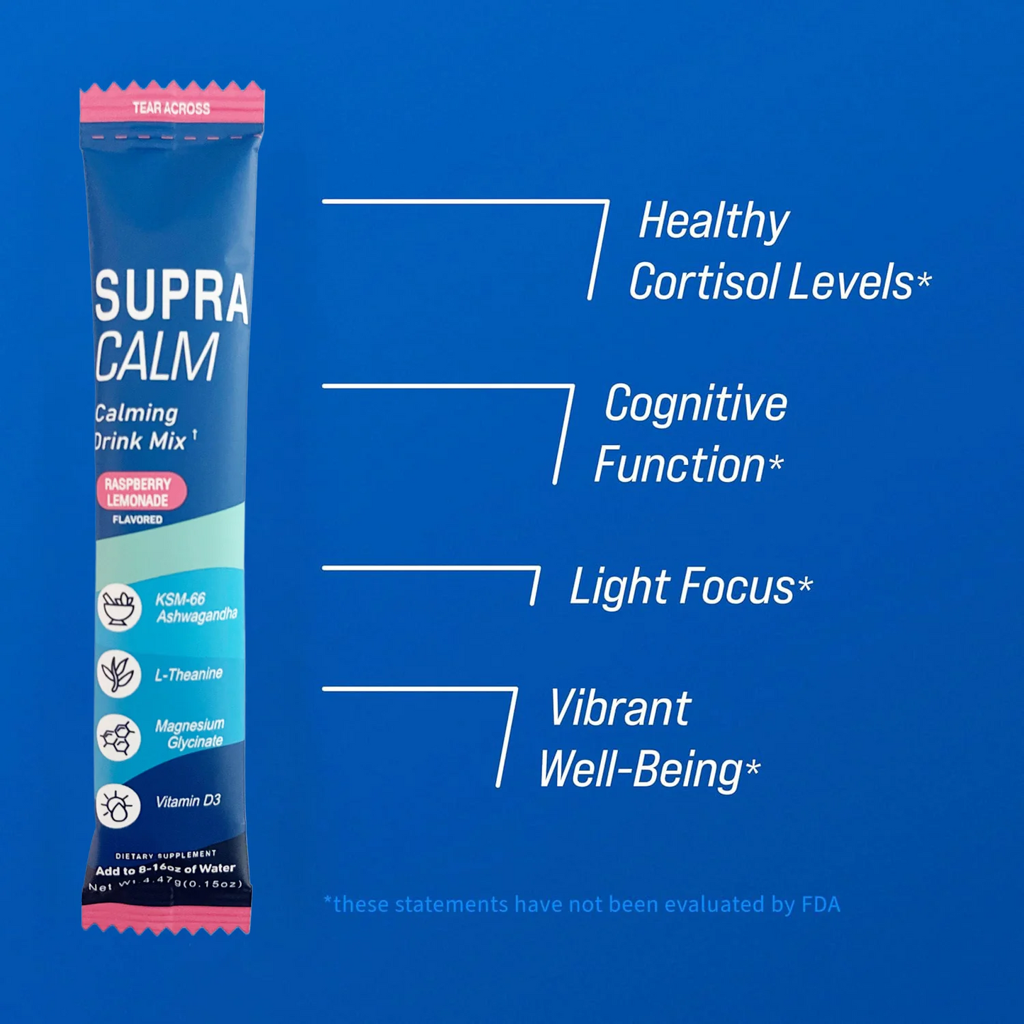 SupraCalm Equilbre – Drink Mix Framboise & Citron