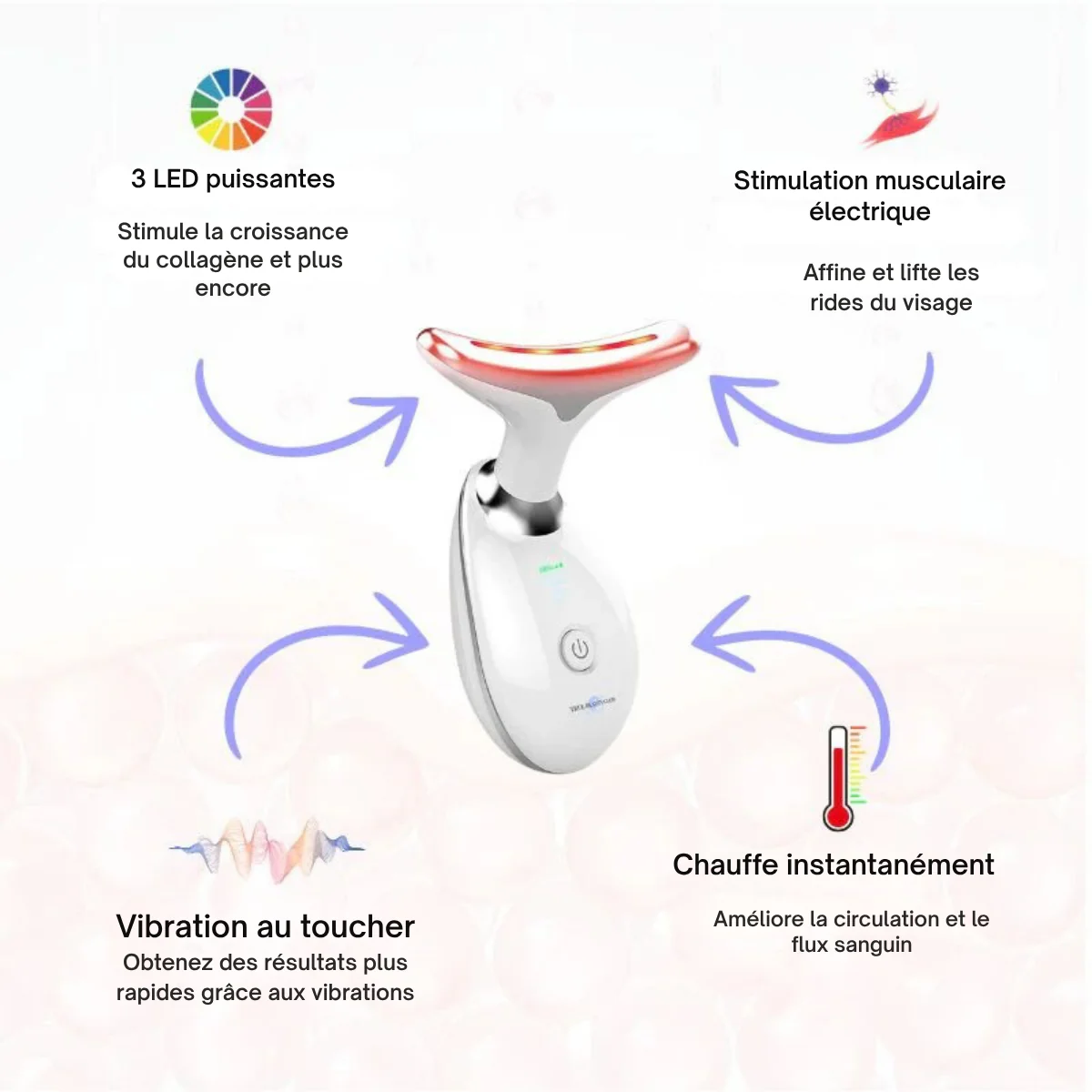 GlowSculpt 7 - Sculpteur visage LED 7-en-1