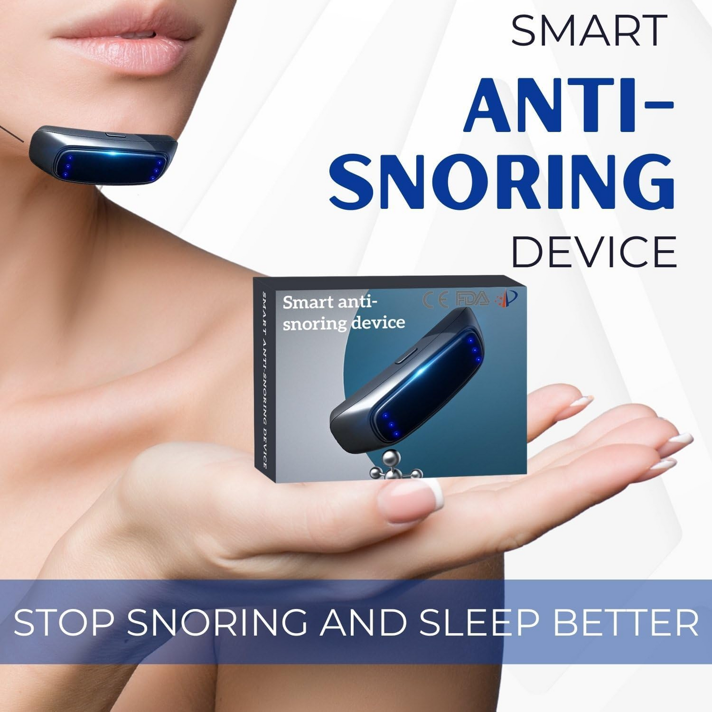 SilenceZen – Dispositif Intelligent Anti-Ronflement EMS