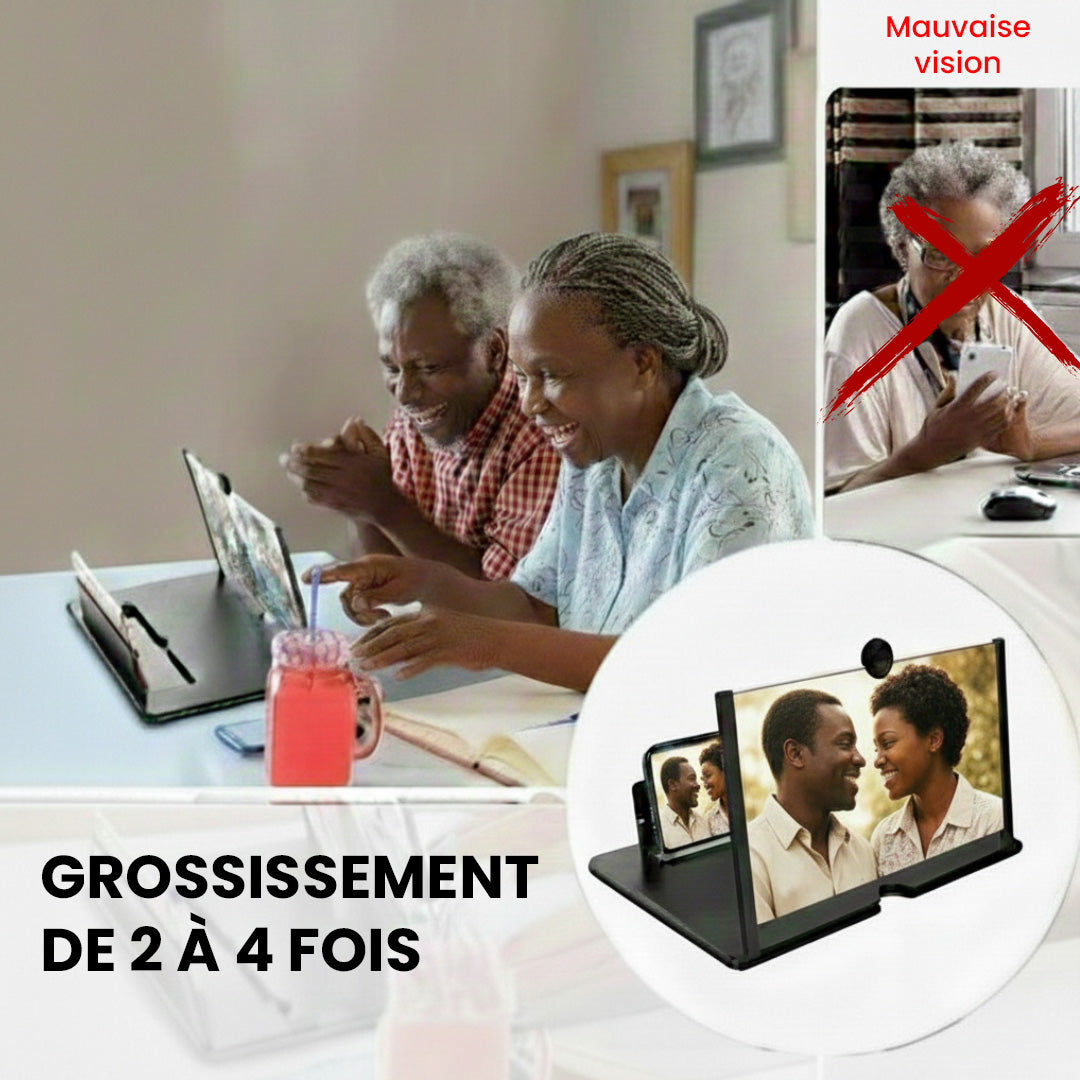 ÉcranGéant - Transforme ton téléphone en écran géant portable