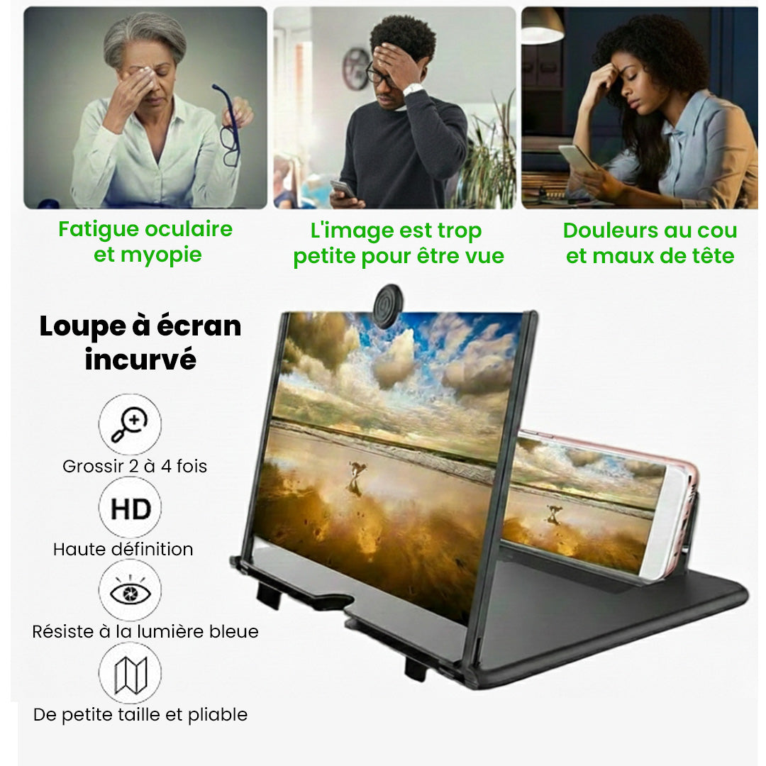 ÉcranGéant - Transforme ton téléphone en écran géant portable