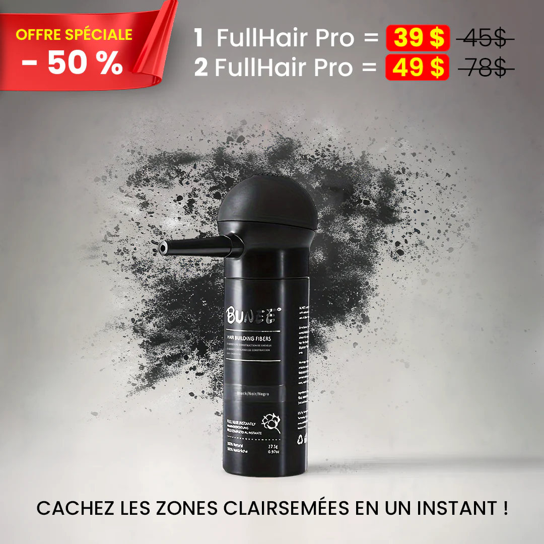 FullHair Pro - Fibres capillaires des cheveux