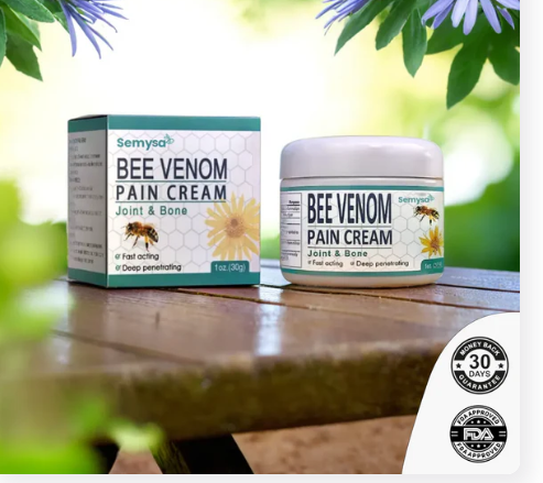 Crème Anti-Douleur au Venin d’Abeille