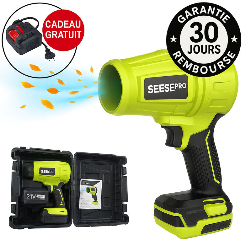 Seese Pro™ – Souffleur Sans Fil Puissant & Léger