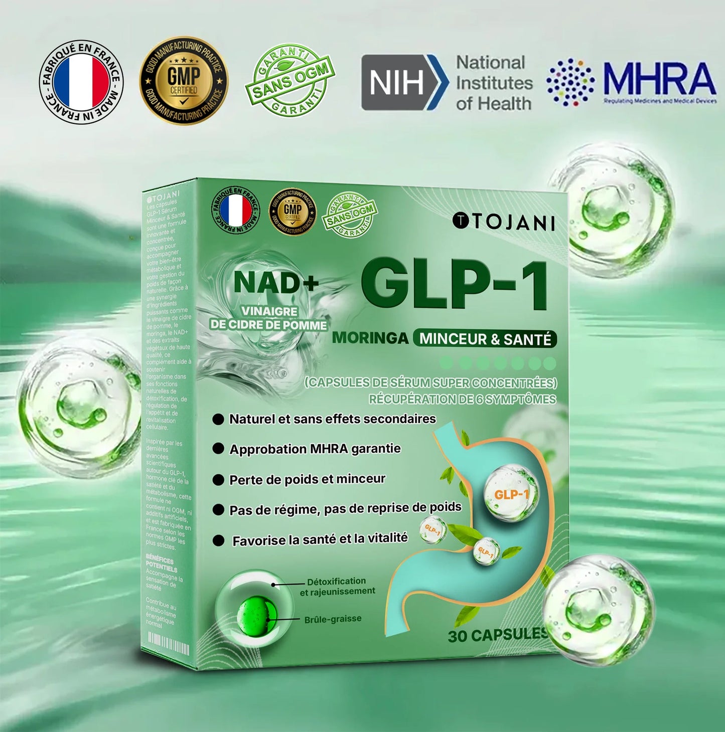 Capsules Minceur GLP-1 Naturelles